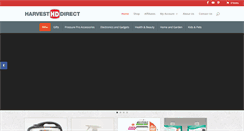 Desktop Screenshot of harvestdirect.com