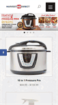 Mobile Screenshot of harvestdirect.com